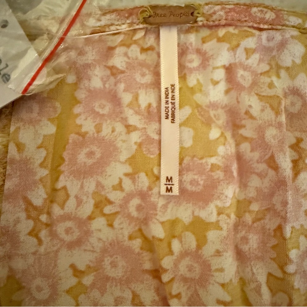 FREE PEOPLE Women's Dress Femme Combo Button Up Scoop-Neck - Picture 3 of 4